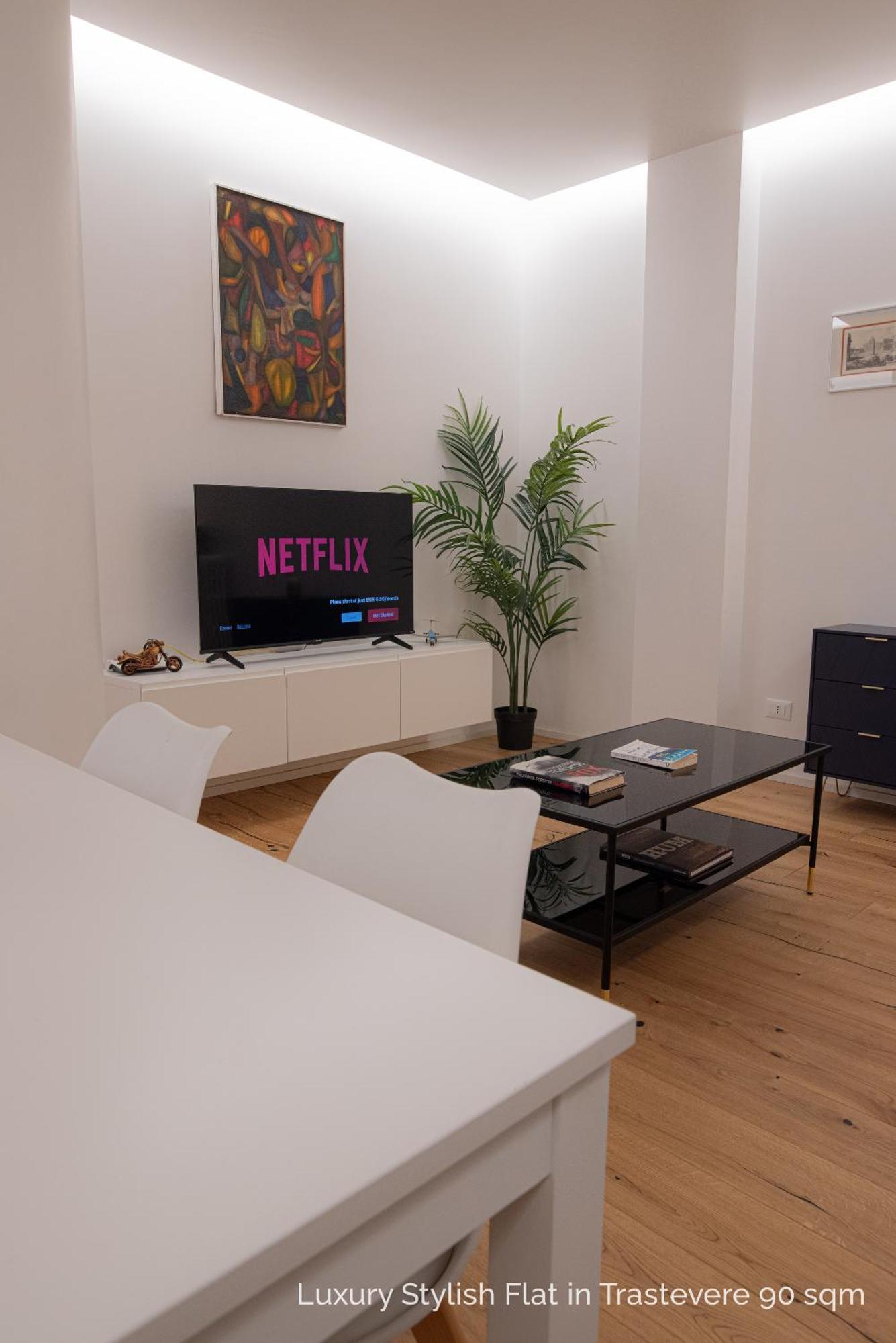 La Dolce Vita - Luxury Stylish Flats In Trastevere 70-90Sqm Rome Luaran gambar