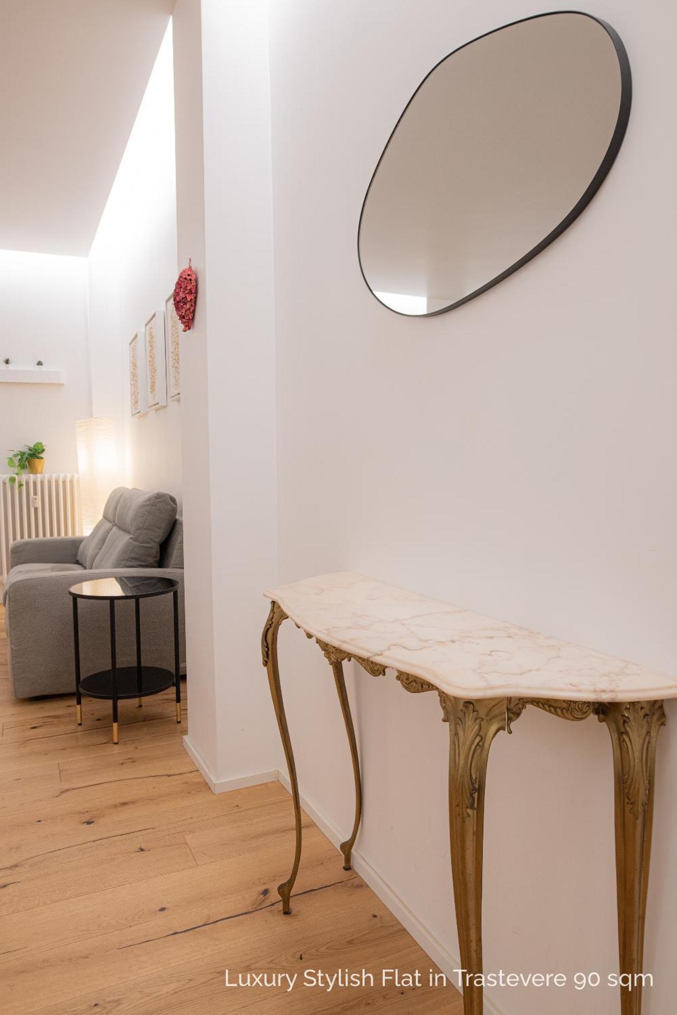 La Dolce Vita - Luxury Stylish Flats In Trastevere 70-90Sqm Rome Luaran gambar