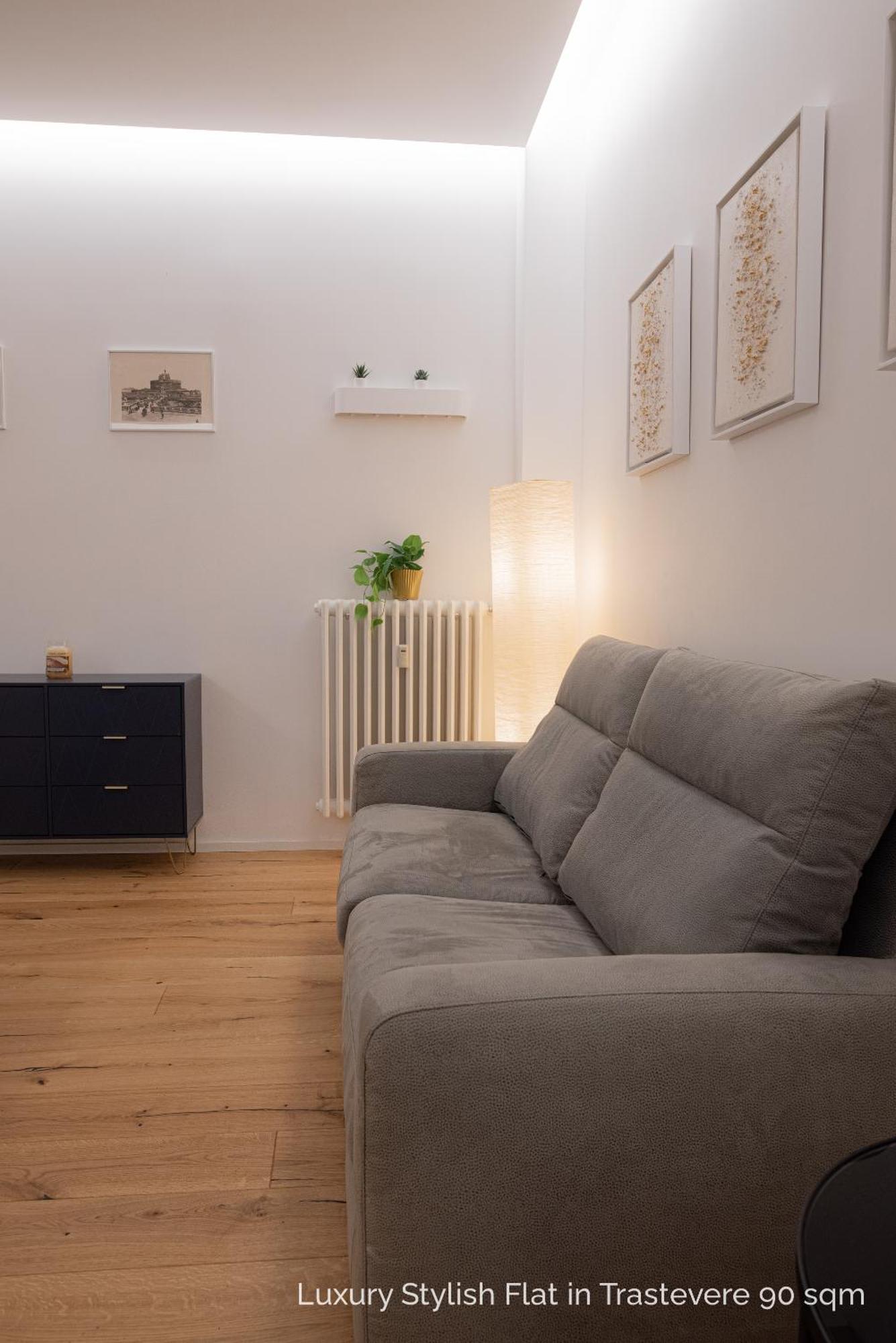 La Dolce Vita - Luxury Stylish Flats In Trastevere 70-90Sqm Rome Luaran gambar