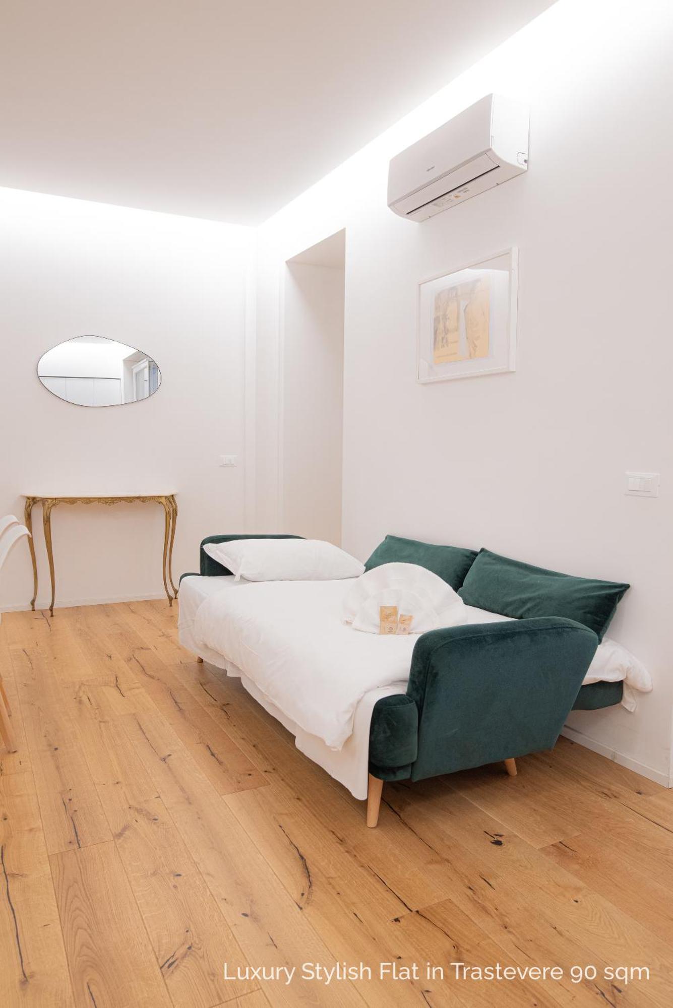 La Dolce Vita - Luxury Stylish Flats In Trastevere 70-90Sqm Rome Luaran gambar